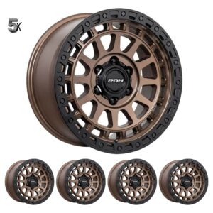 LC71/LC76/LC78/LC79 (17X9) 5x Full Machined ASSAULT WHEELS (6/139) -12 / -59 OFFSET