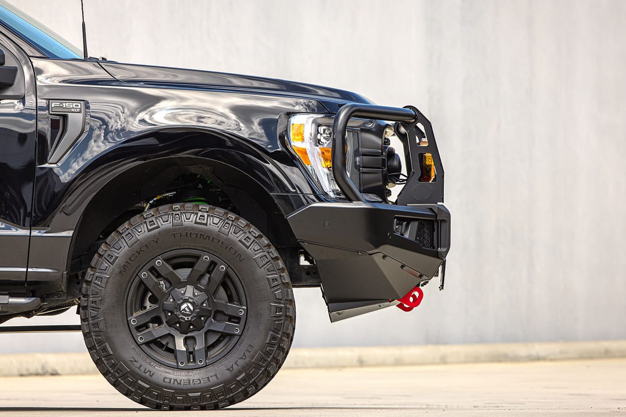 F-150 2021+ PREMIUM TRIPLE HOOP FRONT BUMPER