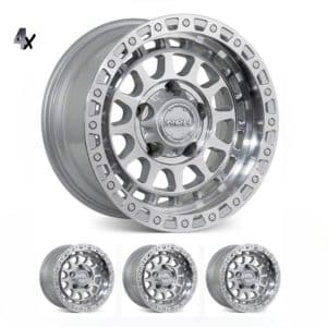 LC71/LC76/LC78/LC79 (17X9) 5x Full Machined ASSAULT WHEELS (6/139) -12 / -59 OFFSET