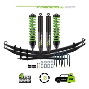 Prado 150 2 Inch Foam Cell Kit – 300-700 Rear Heavy