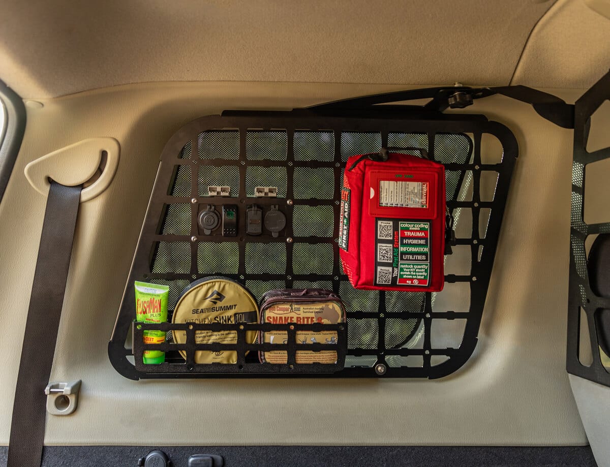 Side Molle Panels to suit Nissan Patrol Y61 GU [With Rear Air-Con]