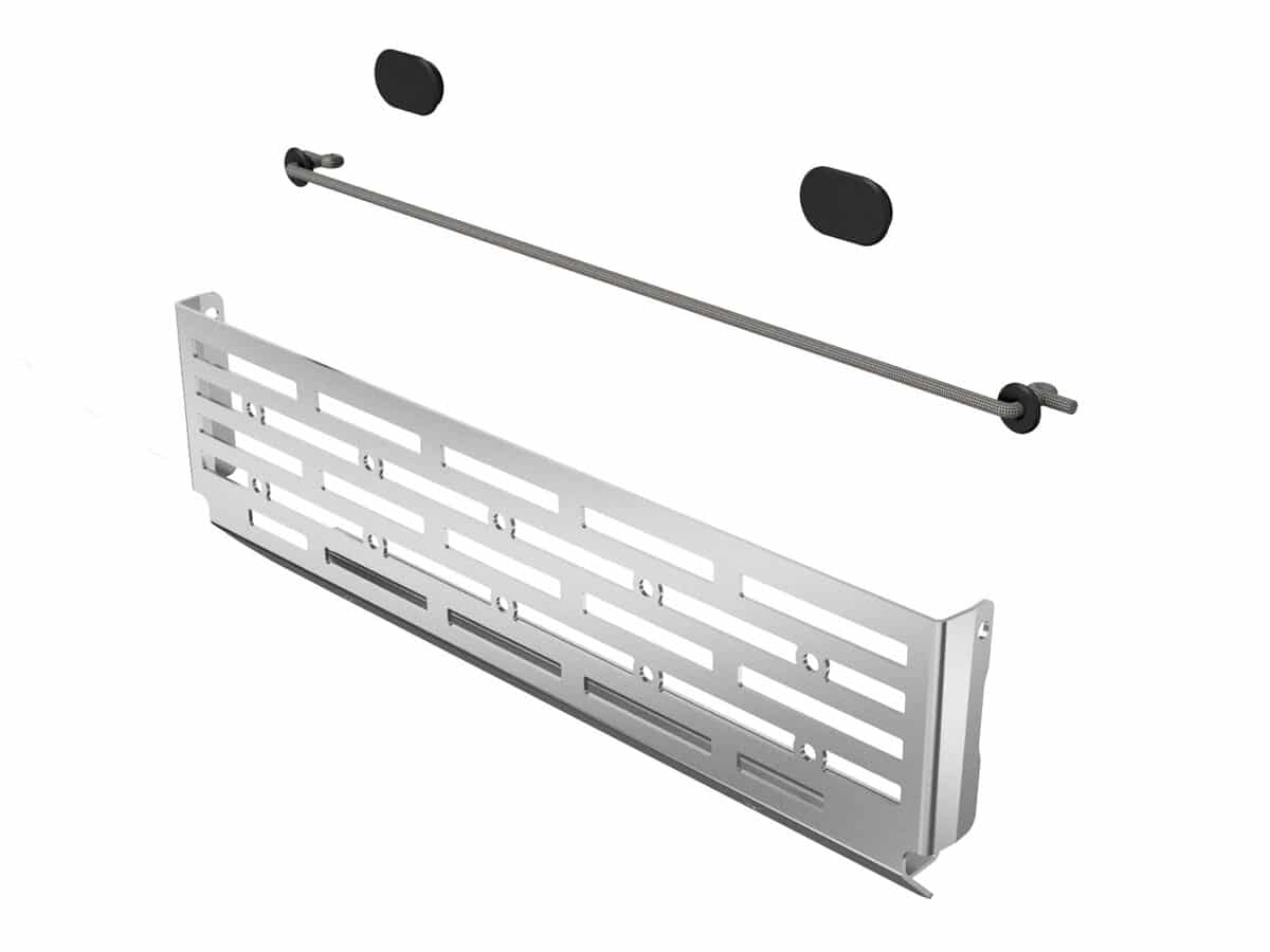 Prado150/GX460 Rear Door Utensil Cage [Natural Stainless]