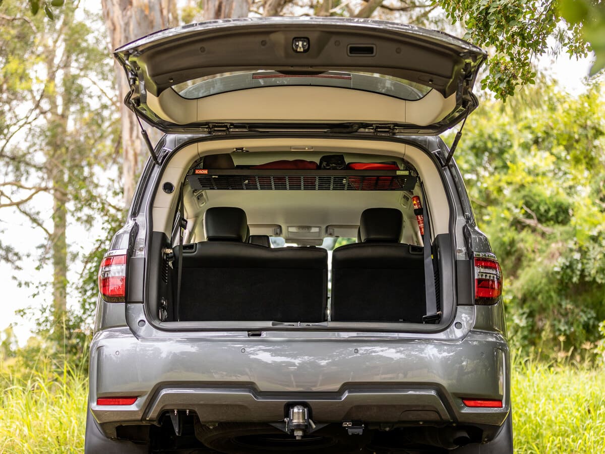 Y62 Standalone Rear Roof Shelf [Small Side Molle Panels]