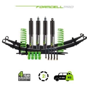 LC78 Nitrogas Suspension Kit 2 Inch Lift 0-250