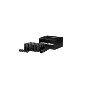 Pro Comp 24-Piece 14×1.5 Lug Nut Kit (Black)
