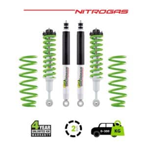 LC78 Nitrogas Suspension Kit 2 Inch Lift 0-250