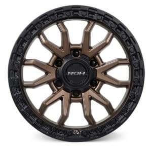 LC300 (17X9) RAID MATT BLACK BRONZE 4x ALLOY WHEELS (6/139) +35