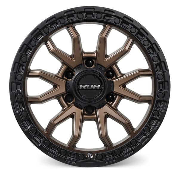 FJ/PRADO/GX460 (17X9) RAID MATT BLACK BRONZE 5x ALLOY WHEELS (6/139) +12