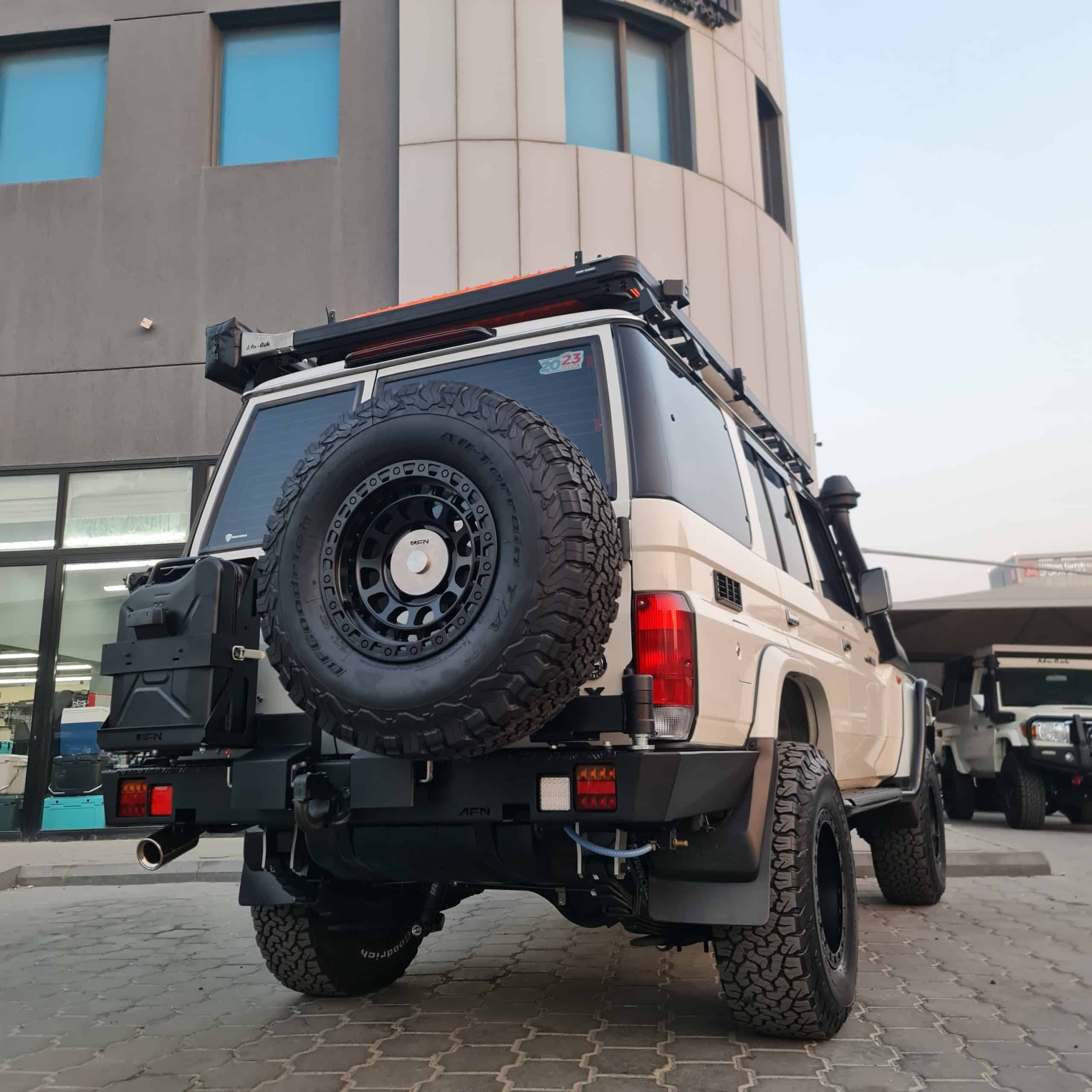 LC76 Rear bumper