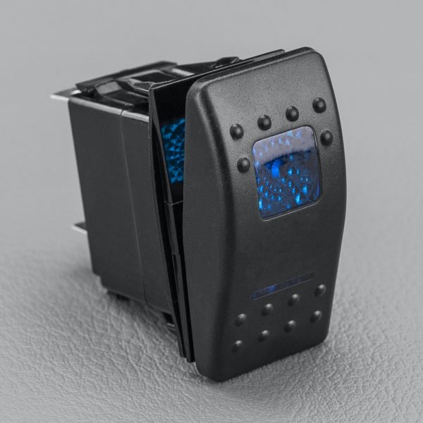 Rocker Switch for 4×4 LED Light Bar Back Lit Blue