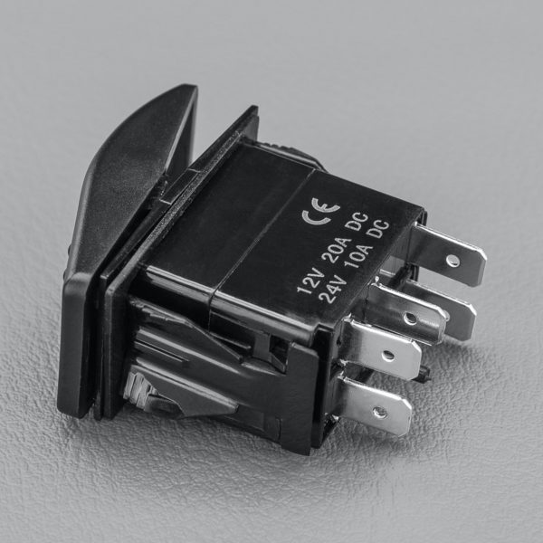 Rocker Switch for 4×4 LED Light Bar Back Lit Blue