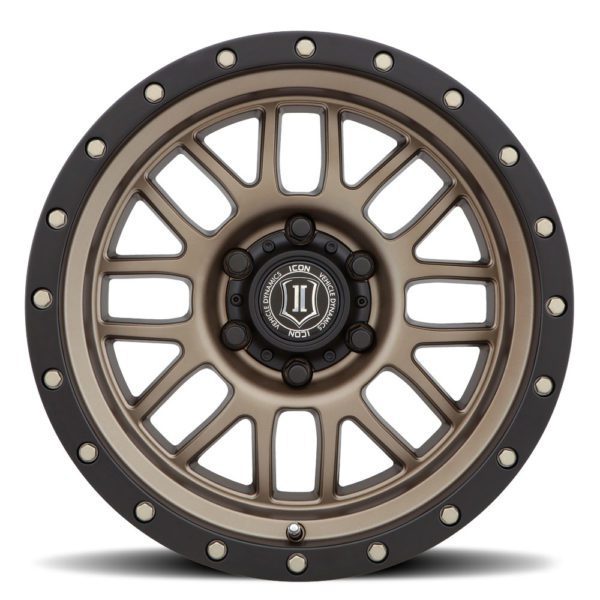 SILVERADO/SUBURBAN/SIERRA 1500 (17×8.50) 4x ALPHA BRONZE 6×5.5″ (0 OFFSET)