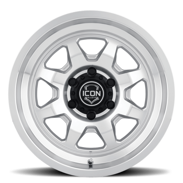 SILVERADO/SUBURBAN/SIERRA 1500 (17×8.5) 4x NUEVO SILVER MACHINED 6×5.5 (0 OFFSET)