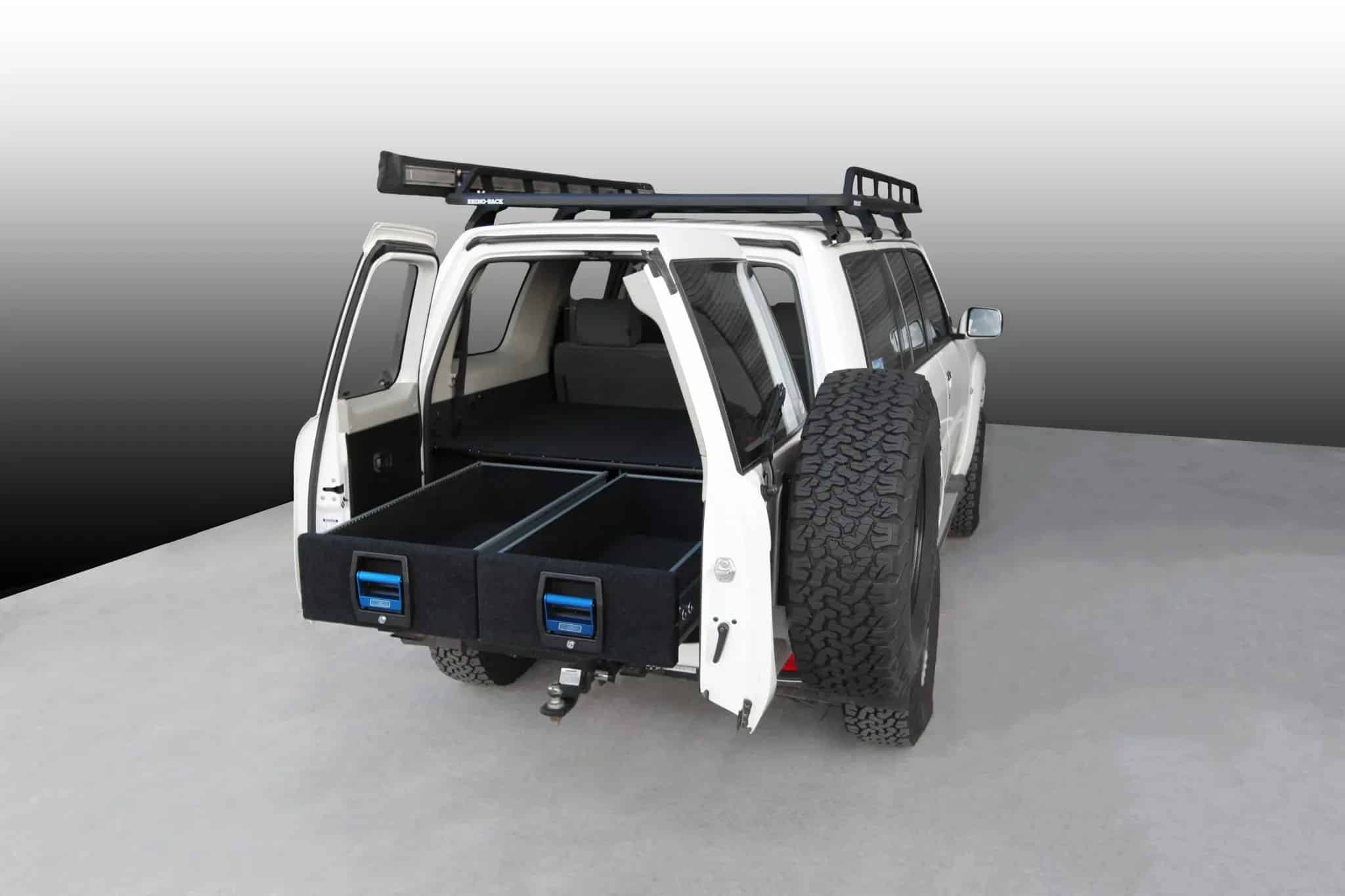 Y61 4 Door COMPLETE DUAL STORAGE DRAWER KIT