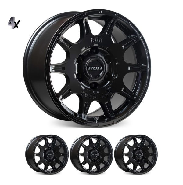 Y62 (18X9) 4x INVADER WHEELS (6/139) +30 OFFSET