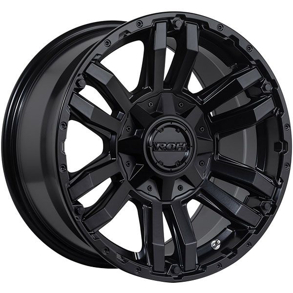 RAM 1500 (17×8.50) 4x ALPHA BLACK WITH BLACK RING 6×5.5″ (0 OFFSET)