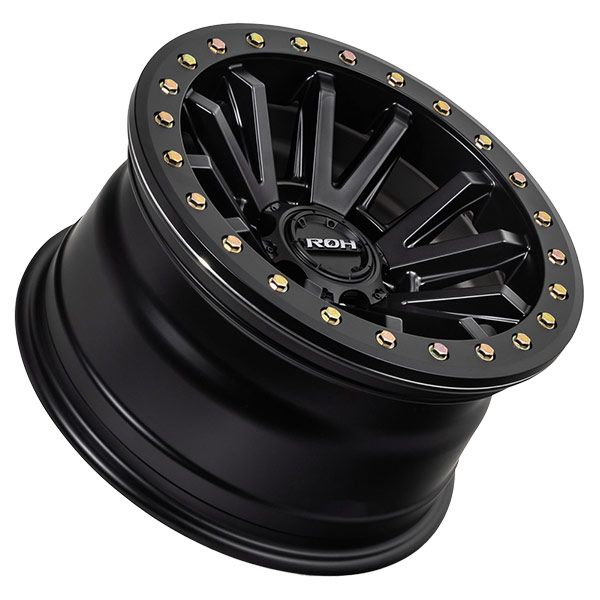 Y61 (17X9) 5x Zullo Matte Black wheels (6/139) -12 OFFSET