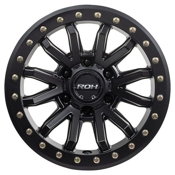 Y61 (17X9) 5x Zullo Matte Black wheels (6/139) -12 OFFSET